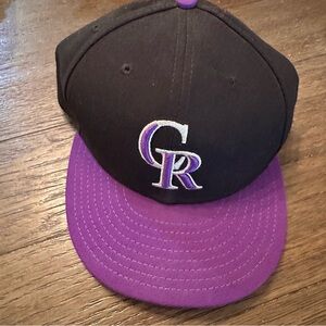 Colorado Rockies Authentic Collection Alt 59FIFTY Fitted cap New Era Size 7 5/8